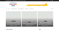 Desktop Screenshot of mieloma.com